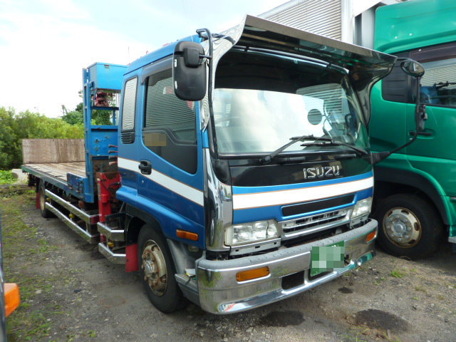 中古トラック販売 クレーン付スライドセルフ D532