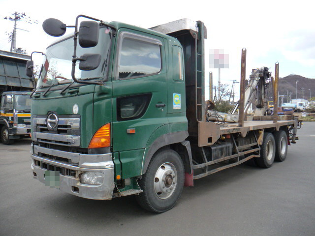 中古トラック販売 材木運搬車 D813