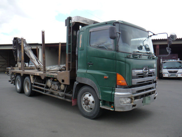 中古トラック販売 材木運搬車 D813